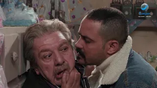 مشهد خناقة محمد رجب من فيلم سالم أبو أخته 