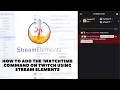 How to set up Watchtime on Twitch using StreamElements