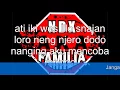 Download Lagu Gedene Roso Tresnoku - NDX A.K.A Hip Hop Musik