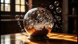 Create a Stunning Metallic Sphere with Floating Bubbles HTML CSS JavaScript Animation Tutorial