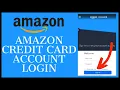 How to Login to Amazon Credit Card Account 2023