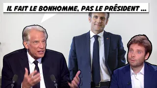 Dominique de Villepin calme un journaliste de BFM très agressif