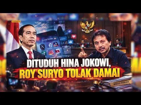 Dituduh Hina Jokowi, Roy Suryo Tolak Damai