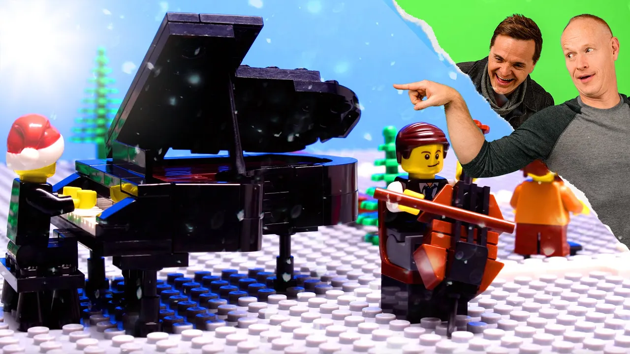 The Piano Guys - All I Want For Christmas Is You (LEGO Music Video) - Mariah Carey