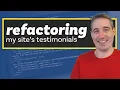 Refactoring my own site Design Code