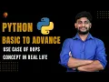 Use Case of OOPS Concept In Real Life Python Beginner to Advance Python Tutorial