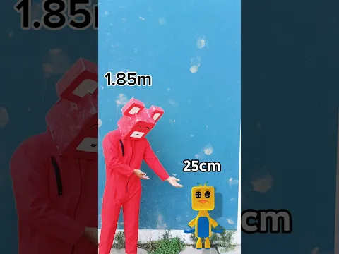 La estatura REAL de los personajes de Super Bear Adventure #shorts