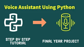 Major Project Voice Assistant Project in Python Programming Step by step Tutorial