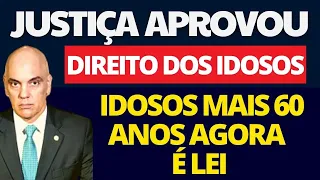TEM MAIS DE 60 ANOS   ENTÃO TEM DIREITO A RECEBER ESSES 10 BENEFÍCIOS! ESTATUTO DOS IDOSOS 2025!