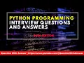 python interview questions and answers for beginners in 2024 Part 2