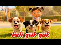 Lagu Heli guk guk si anjing lucu lagu anak 🇮🇩