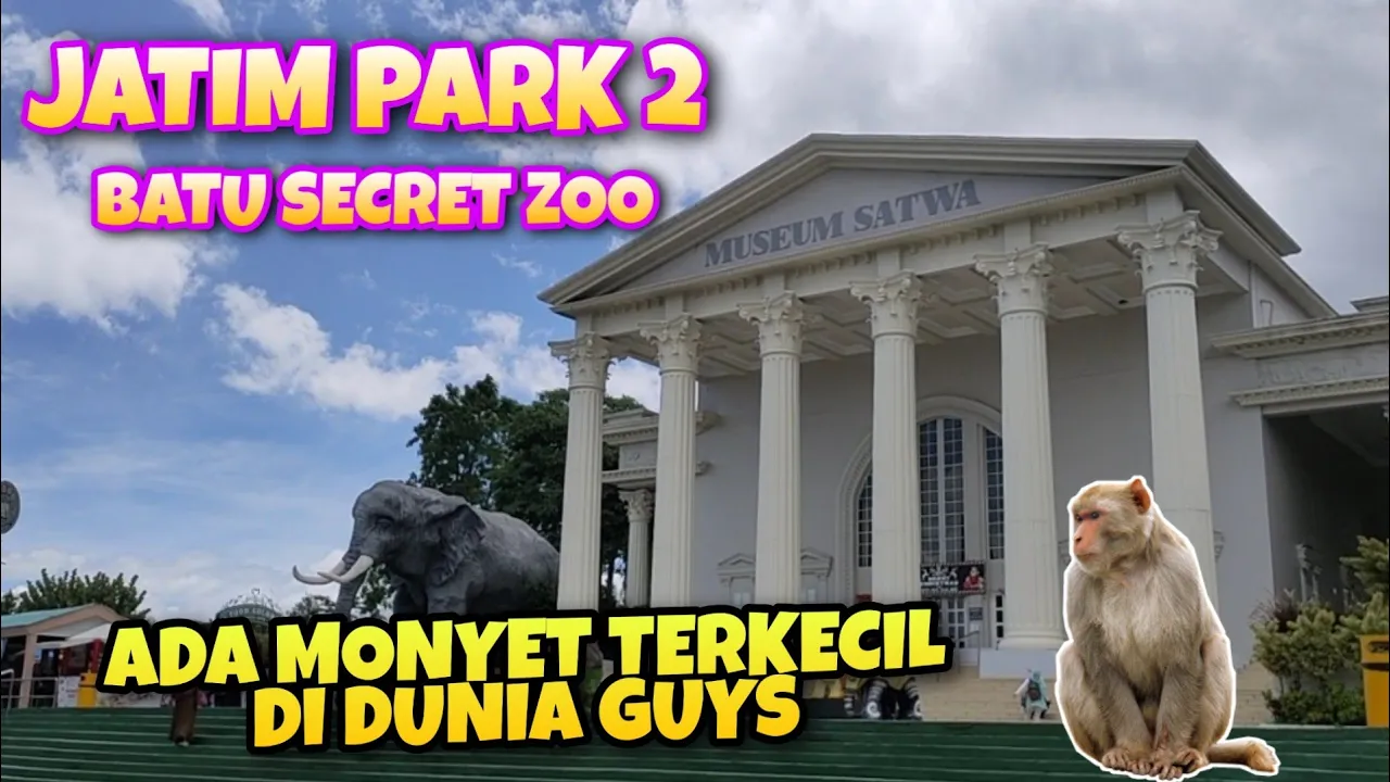 Jatim Park 2 : Museum Satwa - Batu Secret Zoo || Buka kembali dengan protokol kesehatan