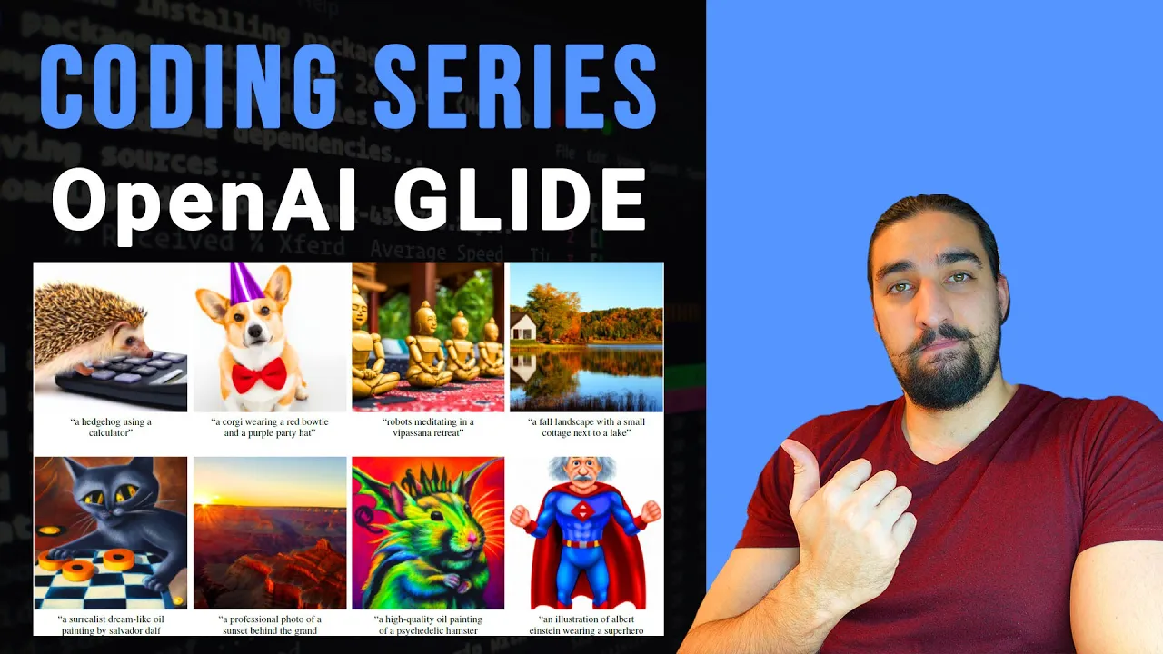 OpenAI GLIDE (Diffusion) | ML Coding series | Towards Photorealistic Image Generation and Editing