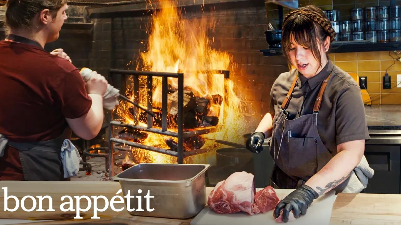 No Stoves, No Ovens, All Live Fire: A Day With the Sous Chef at Osito   On The Line   Bon Apptit