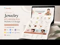 Jewelry Cosmetics eCommerce Website Design HTML CSS JavaScript