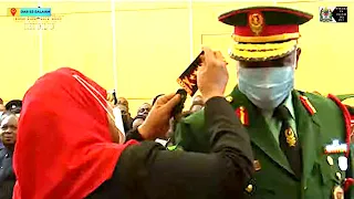 UAPISHO Jionee Tukio La Kuapishwa Mkuu Wa Majeshi Jacobo Mkunda Na Mnadhimu Mkuu Wa Jeshi 