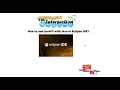 Installing JAVA FX on Eclipse 2021-03