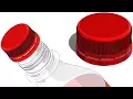 SolidWorks Tutorial Standard bottle cap thread guide animation