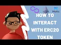 How to deploy an ERC20 Token to interact with it using JavaScript and add utility