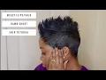 SHORT HAIR MESSY FLIPS FAUX HAWK TUTORIAL THEHAIRAZORTV