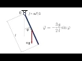 Model of a pendulum in SIMULINK