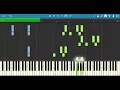 Lagu Ultraman Dyna ED: Kimi Dake o Mamoritai - Piano Cover Tutorial [Synthesia]