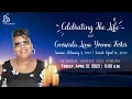 Memorial Service of Conswala Lena Yvonne Foster
