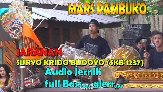 Download MARS PAMBUKO JARANAN SURYO KRIDO BUDOYO 1237 TERBARU PALING GLERR MP3