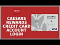 How to Login to Caesars Rewards Credit Card Account Caesars Rewards Visa Tutorial 2022
