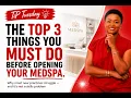 Top 3 Things You Need Before Opening Your Med Spa