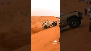 Drift In Desert Nissan Patrol 