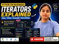 Python Iterators Made Easy What is Iterator iter next Explained with Examples