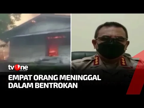 Bentrok Antarwarga di Maluku Tengah, 4 Orang Tewas