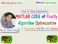 MATLAB Code of Firefly Algorithm
