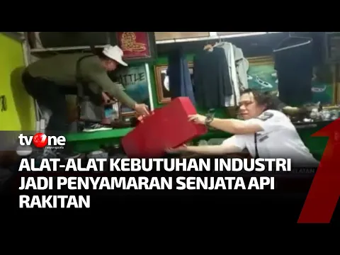 Pembongkaran Kasus Pembuat Senjata Api Rakitan