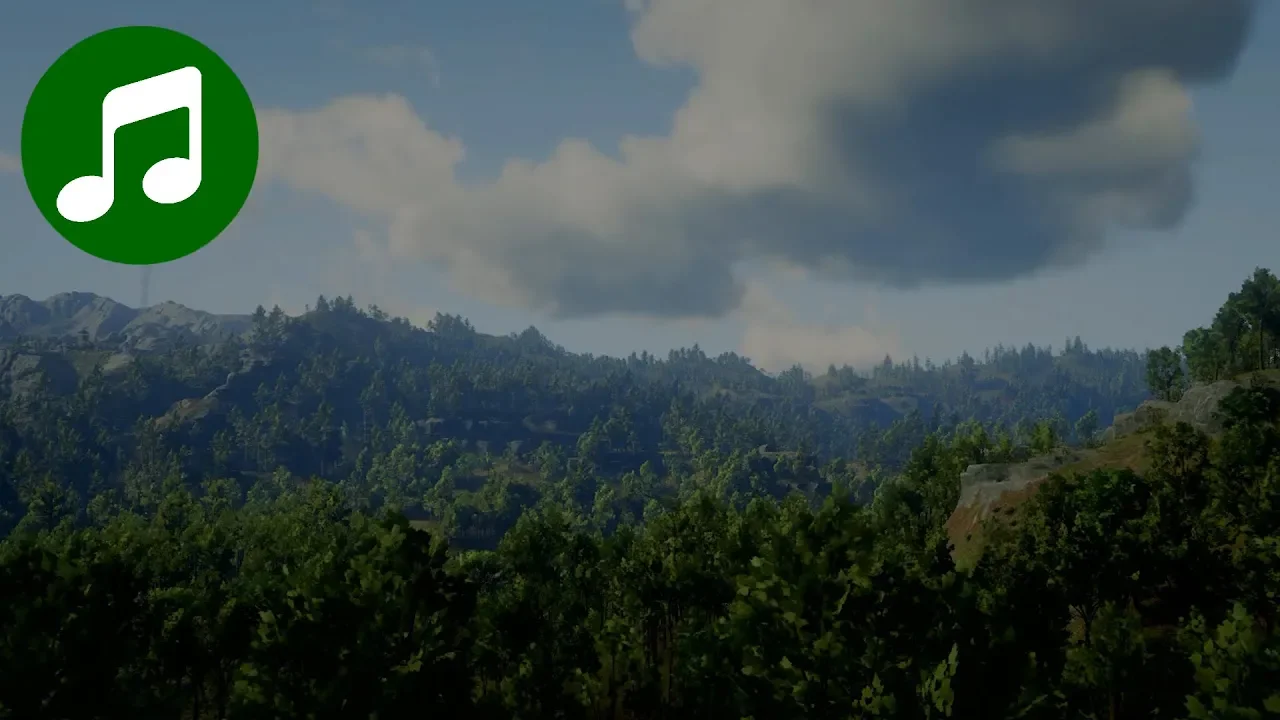 RED DEAD REDEMPTION 2 Ambient Music & Ambience 🎵 Mountain Forest (RDR2 Soundtrack | OST)