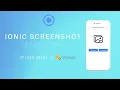 Ionic 6 - Take Screenshot Upload to Firebase