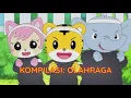 Lagu Kompilasi: Olahraga | Kartun Anak Bahasa Indonesia | Shimajiro Indonesia
