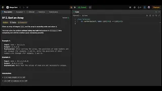 Sort an Array LeetCode 912 Merge Sort in Python Easy Explanation