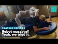 This hotel in Seattle offers a ROBOT massage Of course we tried it