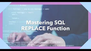 MySQL in Telugu - Replace Function in SQL SQL Functions Tutorial