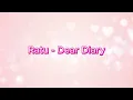 Download Lagu Ratu - Dear Diary (with lyrics)