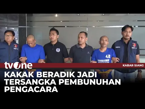 Polisi Tangkap Kakak Beradik Pelaku Pembunuhan Pengacara