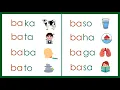 HAKBANG SA PAGBASA ARALIN 2  --Mga Pantig -Ba- Be- Bi- Bo- Bu-