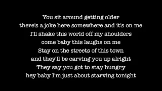bruce springsteen dancing in the dark lyrics 