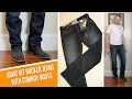 M7 Rocker Stretch Ariat Jeans with Cowboy Boots