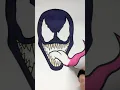 Venom Coloring Page - How to Draw Venom