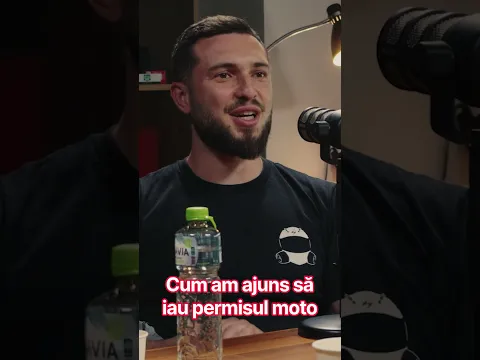 Cum am ajuns să iau permisul moto