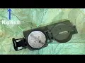 How to adjust Magnetic Declination on a Lensatic Compass