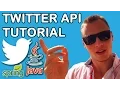 Twitter API Java Tutorial - Spring Social Twitter Example